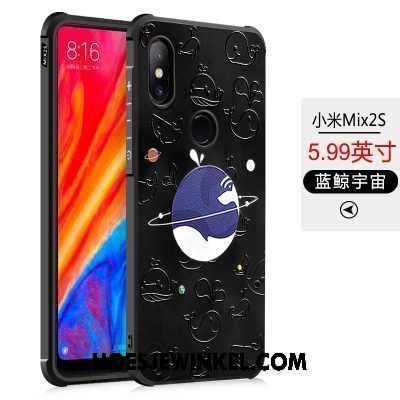 Xiaomi Mi Mix 2s Hoesje Mobiele Telefoon Anti-fall Persoonlijk, Xiaomi Mi Mix 2s Hoesje Mini Siliconen Beige