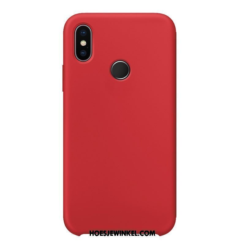 Xiaomi Mi Mix 2s Hoesje Mobiele Telefoon Bescherming Eenvoudige, Xiaomi Mi Mix 2s Hoesje Siliconen Trendy Merk Beige