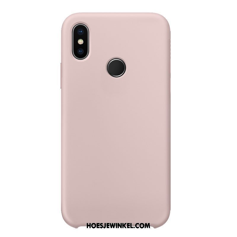 Xiaomi Mi Mix 2s Hoesje Mobiele Telefoon Bescherming Eenvoudige, Xiaomi Mi Mix 2s Hoesje Siliconen Trendy Merk Beige