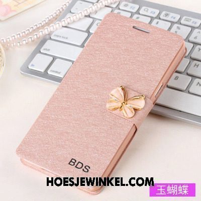 Xiaomi Mi Mix 2s Hoesje Rood Bescherming Anti-fall, Xiaomi Mi Mix 2s Hoesje Leren Etui Clamshell Beige