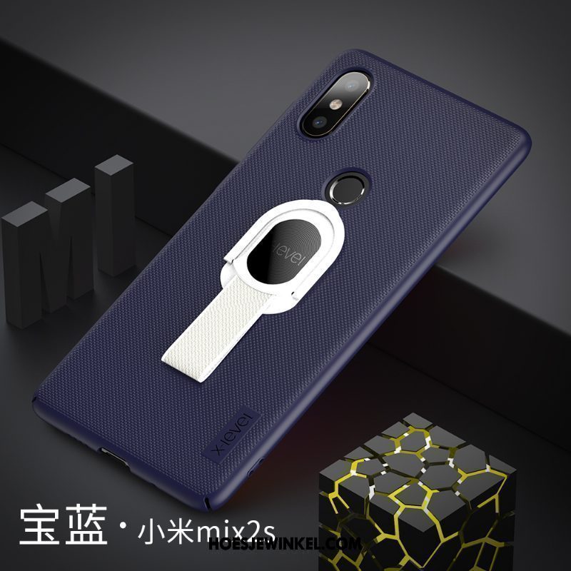 Xiaomi Mi Mix 2s Hoesje Siliconen Anti-fall Trendy Merk, Xiaomi Mi Mix 2s Hoesje Goud Scheppend Beige