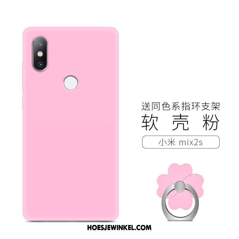 Xiaomi Mi Mix 2s Hoesje Vers Anti-fall Zacht, Xiaomi Mi Mix 2s Hoesje Hoes Mobiele Telefoon Beige