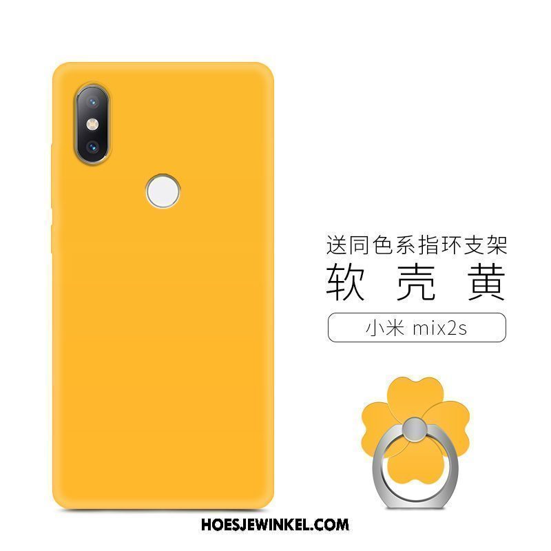 Xiaomi Mi Mix 2s Hoesje Vers Anti-fall Zacht, Xiaomi Mi Mix 2s Hoesje Hoes Mobiele Telefoon Beige