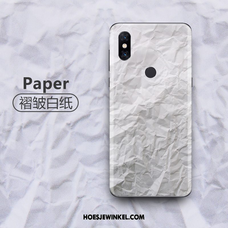 Xiaomi Mi Mix 3 Hoesje Bescherming Decoratie Krassen, Xiaomi Mi Mix 3 Hoesje Net Red Mini Beige