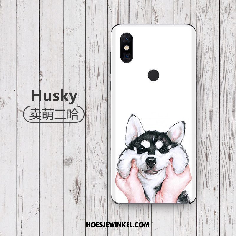 Xiaomi Mi Mix 3 Hoesje Bescherming Decoratie Krassen, Xiaomi Mi Mix 3 Hoesje Net Red Mini Beige