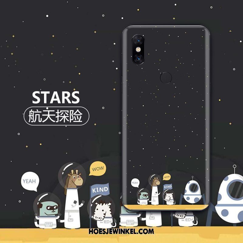 Xiaomi Mi Mix 3 Hoesje Bescherming Decoratie Krassen, Xiaomi Mi Mix 3 Hoesje Net Red Mini Beige