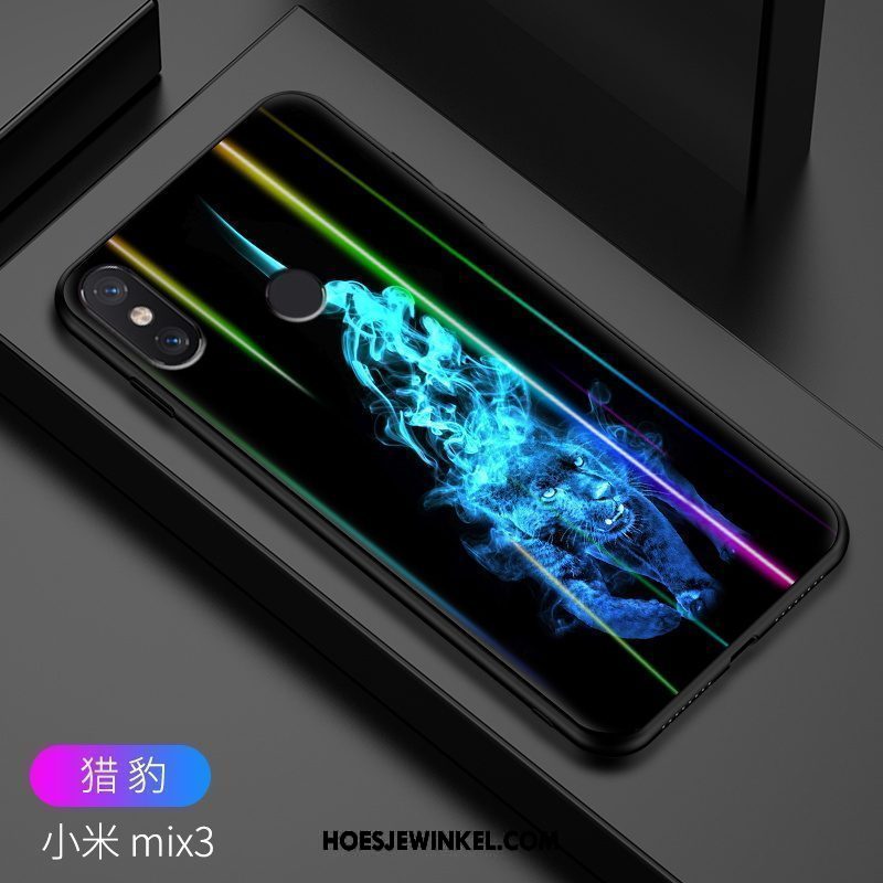 Xiaomi Mi Mix 3 Hoesje Bescherming Mobiele Telefoon Mini, Xiaomi Mi Mix 3 Hoesje Trendy Merk High End Beige