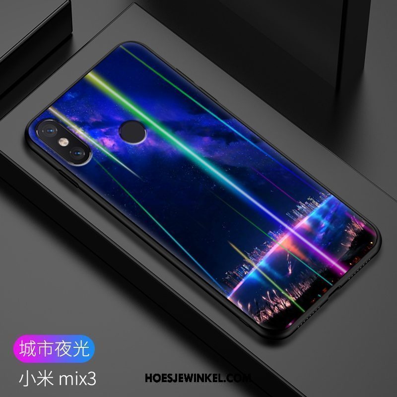 Xiaomi Mi Mix 3 Hoesje Bescherming Mobiele Telefoon Mini, Xiaomi Mi Mix 3 Hoesje Trendy Merk High End Beige