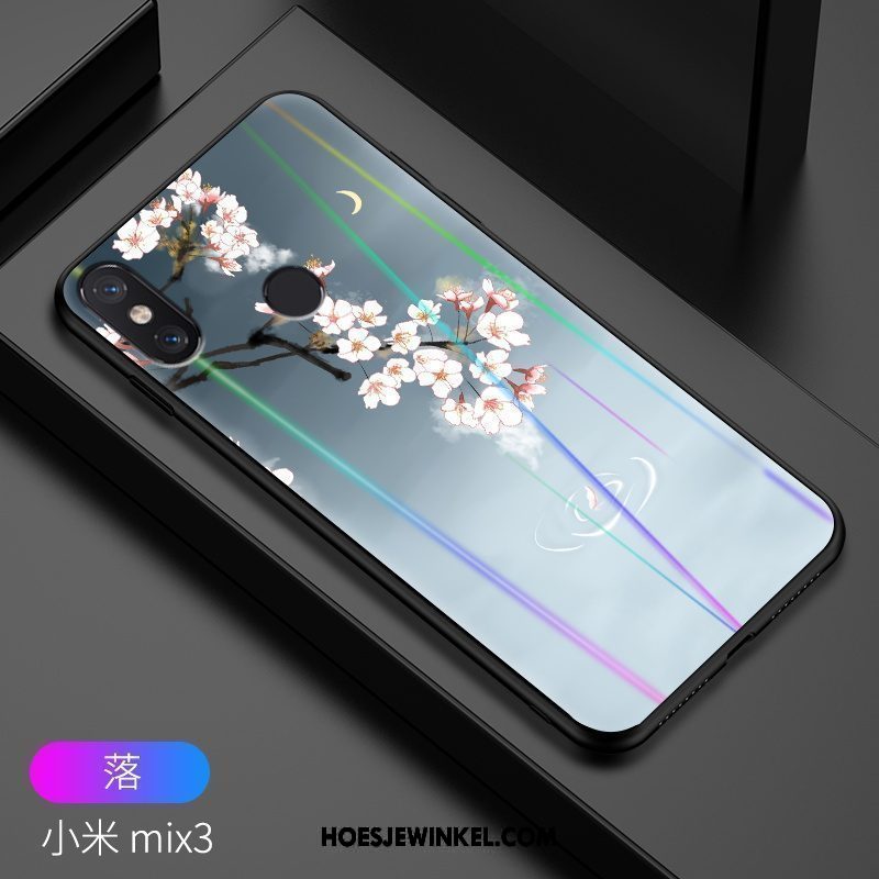 Xiaomi Mi Mix 3 Hoesje Bescherming Mobiele Telefoon Mini, Xiaomi Mi Mix 3 Hoesje Trendy Merk High End Beige