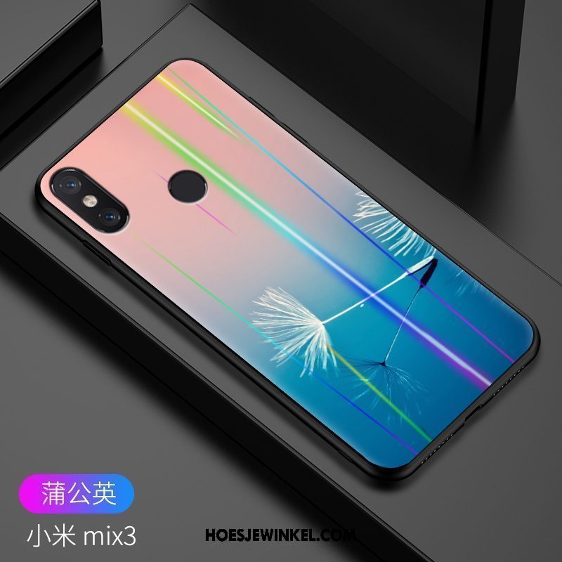 Xiaomi Mi Mix 3 Hoesje Bescherming Mobiele Telefoon Mini, Xiaomi Mi Mix 3 Hoesje Trendy Merk High End Beige