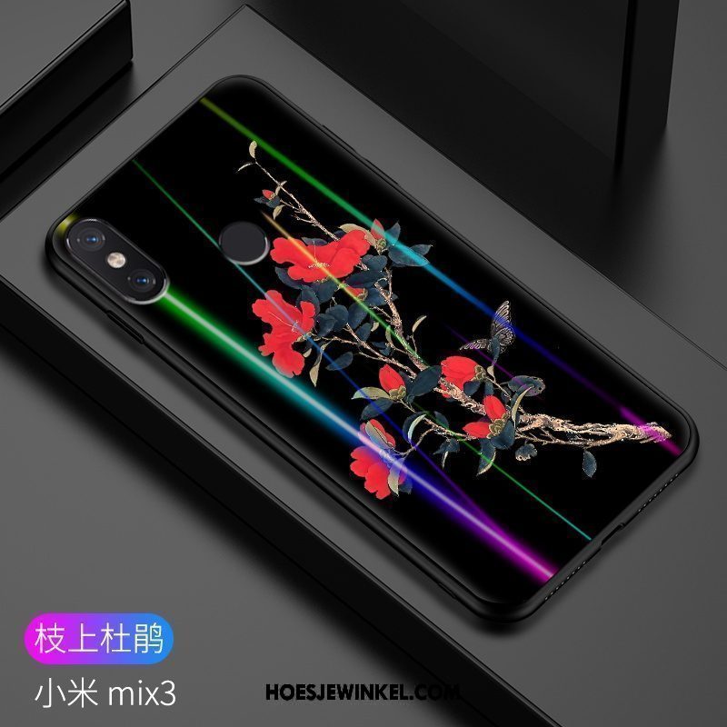 Xiaomi Mi Mix 3 Hoesje Bescherming Mobiele Telefoon Mini, Xiaomi Mi Mix 3 Hoesje Trendy Merk High End Beige