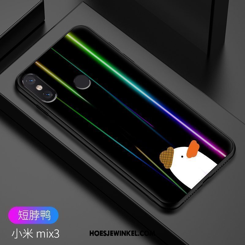 Xiaomi Mi Mix 3 Hoesje Bescherming Mobiele Telefoon Mini, Xiaomi Mi Mix 3 Hoesje Trendy Merk High End Beige