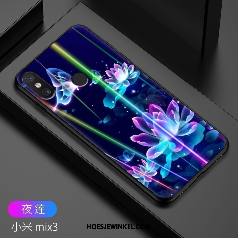 Xiaomi Mi Mix 3 Hoesje Bescherming Mobiele Telefoon Mini, Xiaomi Mi Mix 3 Hoesje Trendy Merk High End Beige