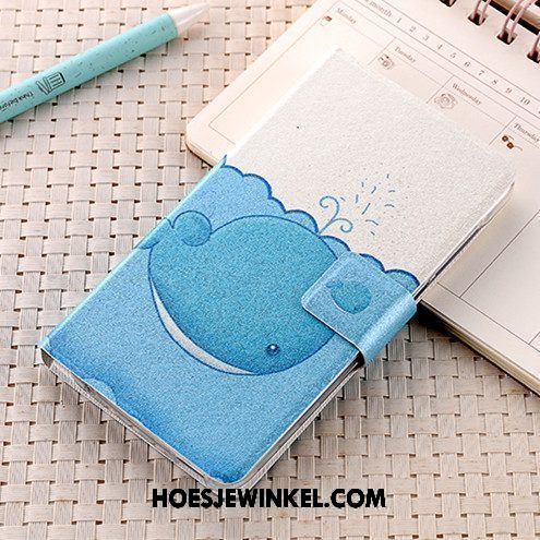 Xiaomi Mi Mix 3 Hoesje Blauw Anti-fall Bescherming, Xiaomi Mi Mix 3 Hoesje Leren Etui Hoes