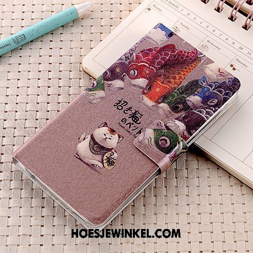 Xiaomi Mi Mix 3 Hoesje Blauw Anti-fall Bescherming, Xiaomi Mi Mix 3 Hoesje Leren Etui Hoes