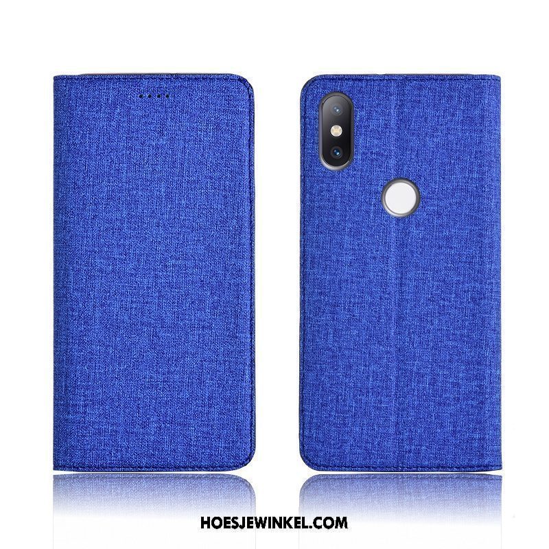Xiaomi Mi Mix 3 Hoesje Hoes Mobiele Telefoon Leren Etui, Xiaomi Mi Mix 3 Hoesje All Inclusive Anti-fall Beige
