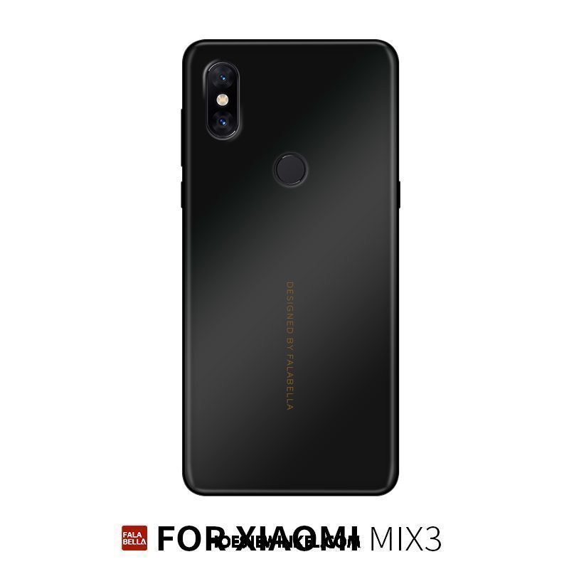 Xiaomi Mi Mix 3 Hoesje Kunst Nieuw Glas, Xiaomi Mi Mix 3 Hoesje Mobiele Telefoon Hoes Beige