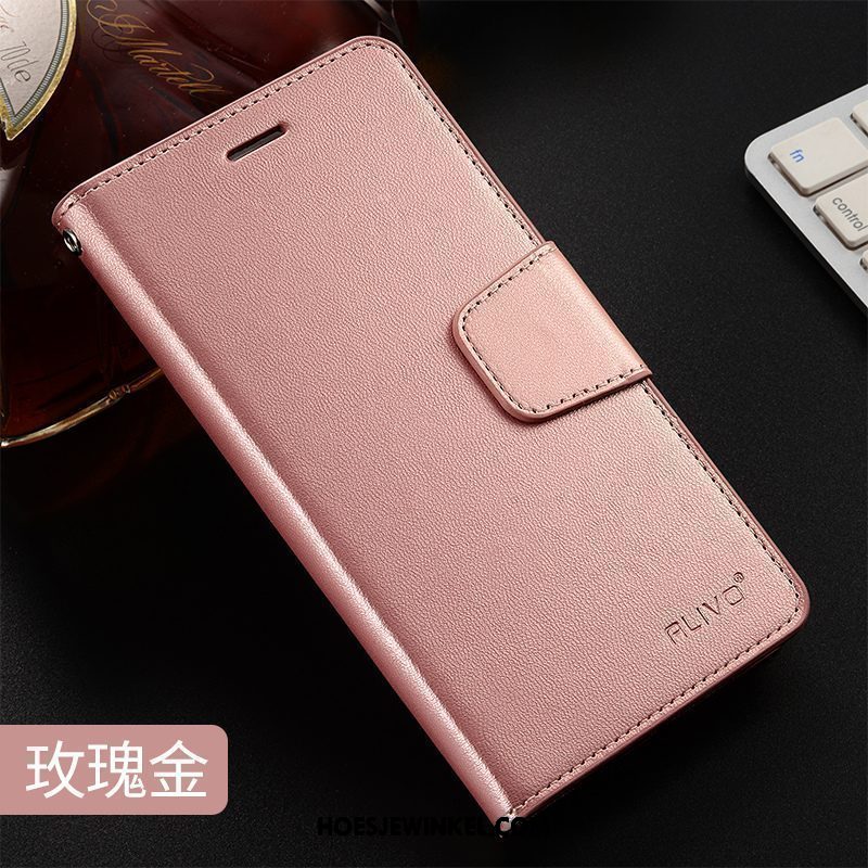 Xiaomi Mi Mix 3 Hoesje Mini Leren Etui Mobiele Telefoon, Xiaomi Mi Mix 3 Hoesje Hoge All Inclusive Beige