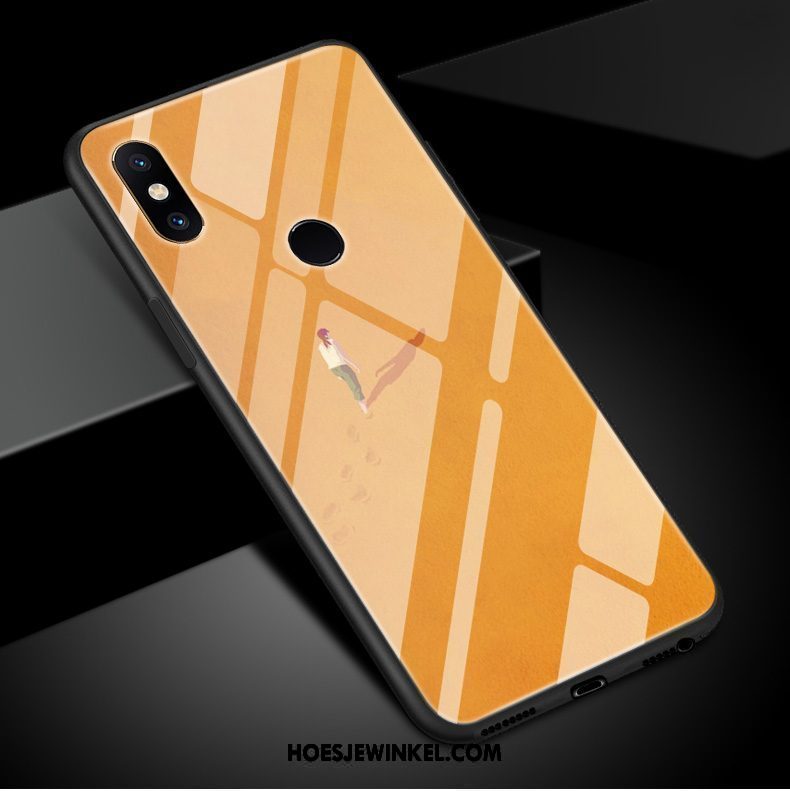 Xiaomi Mi Mix 3 Hoesje Vers Nieuw Zacht, Xiaomi Mi Mix 3 Hoesje Groen Hoes Beige