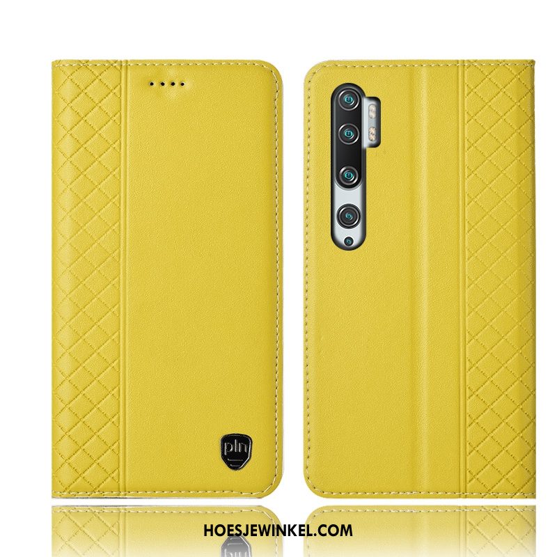 Xiaomi Mi Note 10 Hoesje Mini Anti-fall Hoes, Xiaomi Mi Note 10 Hoesje Bescherming All Inclusive Beige