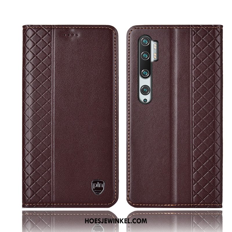 Xiaomi Mi Note 10 Hoesje Mini Anti-fall Hoes, Xiaomi Mi Note 10 Hoesje Bescherming All Inclusive Beige