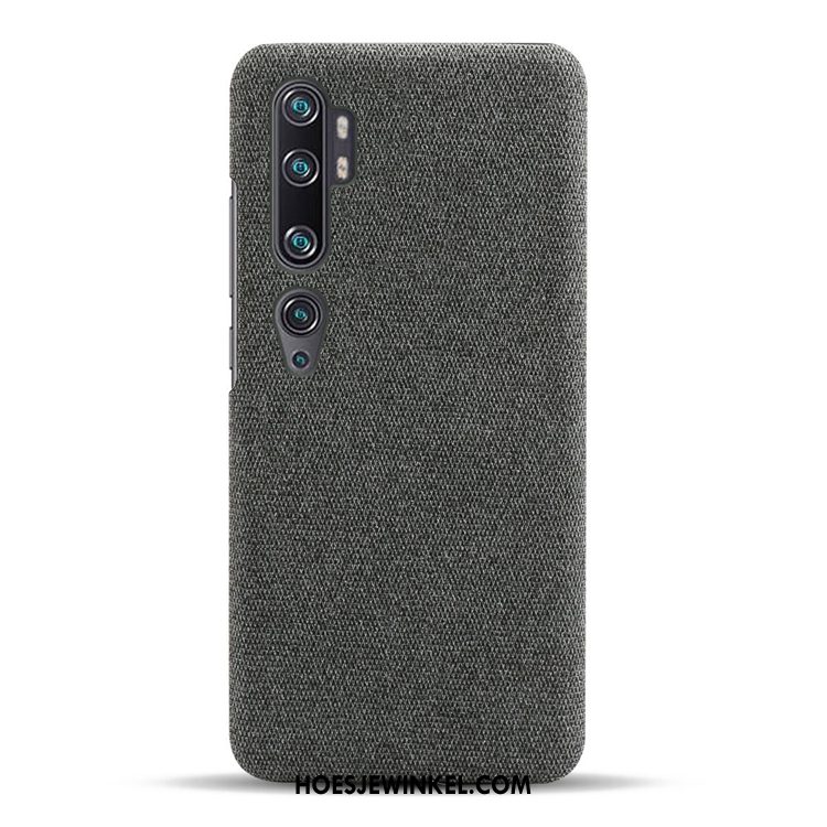 Xiaomi Mi Note 10 Hoesje Persoonlijk Mobiele Telefoon Mini, Xiaomi Mi Note 10 Hoesje Lichte En Dun Patroon Braun Beige