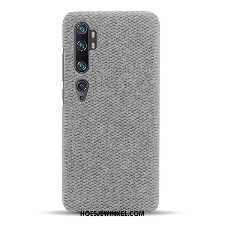 Xiaomi Mi Note 10 Hoesje Persoonlijk Mobiele Telefoon Mini, Xiaomi Mi Note 10 Hoesje Lichte En Dun Patroon Braun Beige