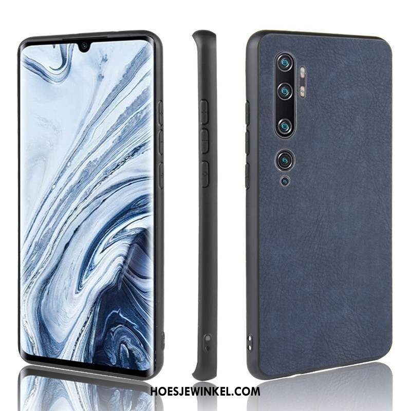 Xiaomi Mi Note 10 Hoesje Zacht Scheppend Siliconen, Xiaomi Mi Note 10 Hoesje Bescherming Hoes Beige