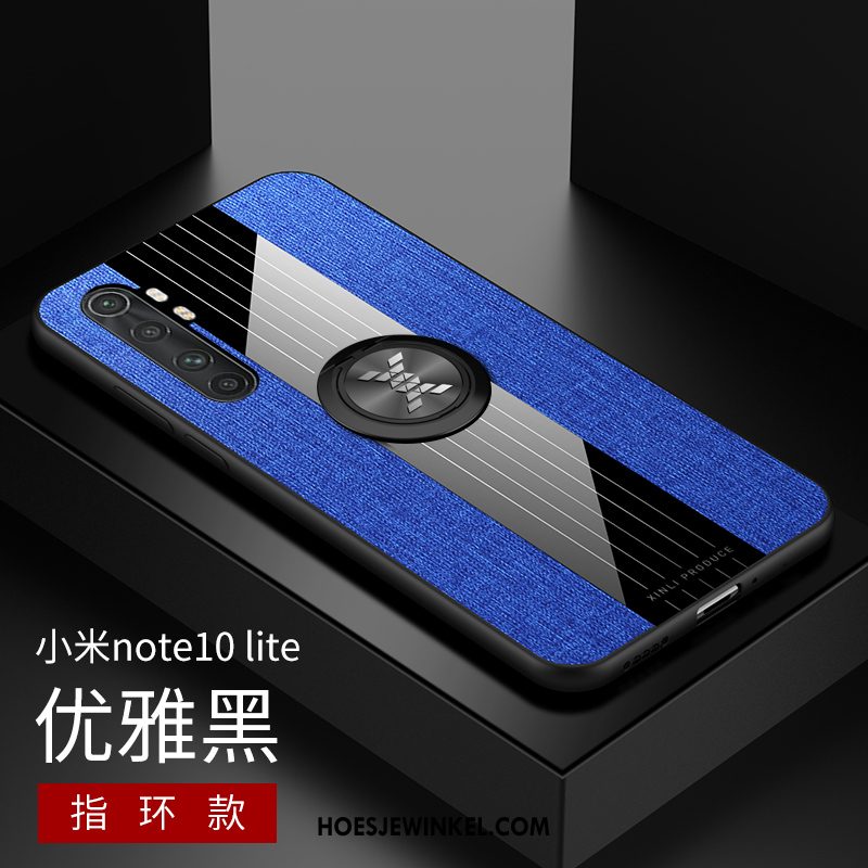 Xiaomi Mi Note 10 Lite Hoesje Gasbag Mode Anti-fall, Xiaomi Mi Note 10 Lite Hoesje Scheppend Hoes Beige