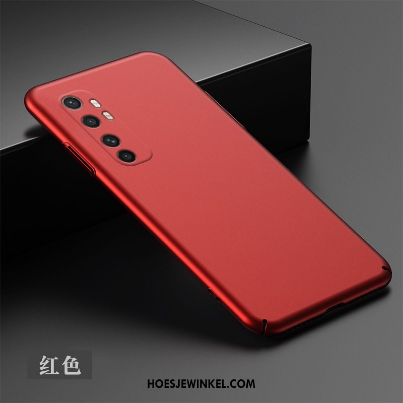 Xiaomi Mi Note 10 Lite Hoesje Hard Schrobben Zwart, Xiaomi Mi Note 10 Lite Hoesje All Inclusive Mini Beige