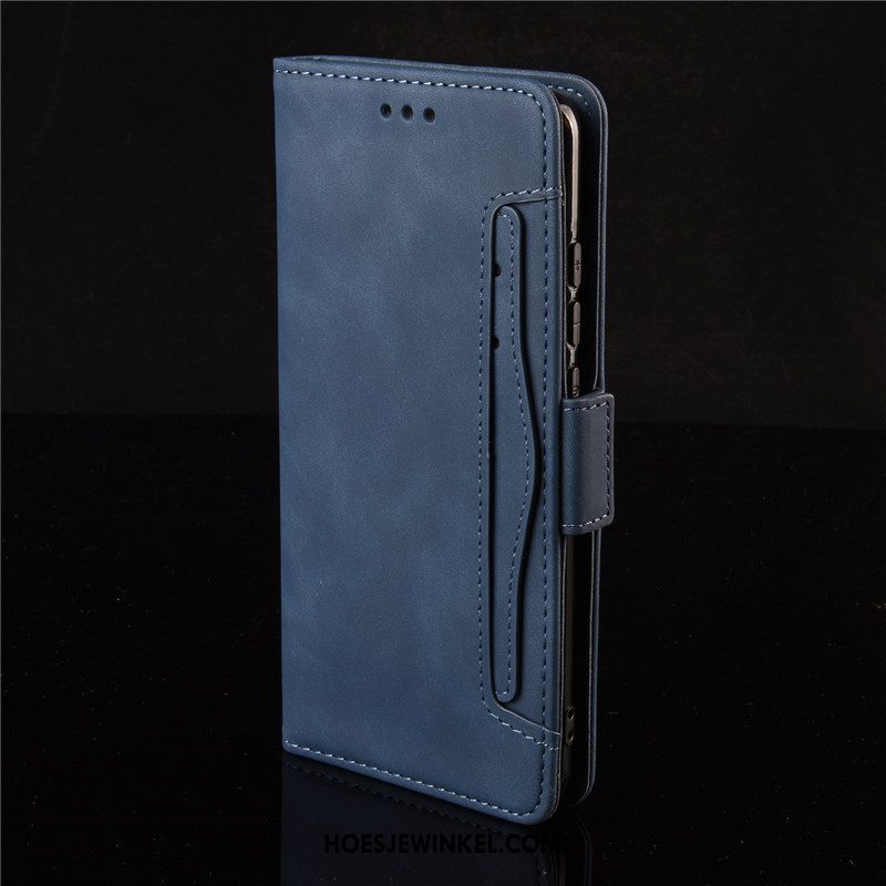 Xiaomi Mi Note 10 Lite Hoesje Leren Etui Portemonnee Jeugd, Xiaomi Mi Note 10 Lite Hoesje Mini Mobiele Telefoon Beige