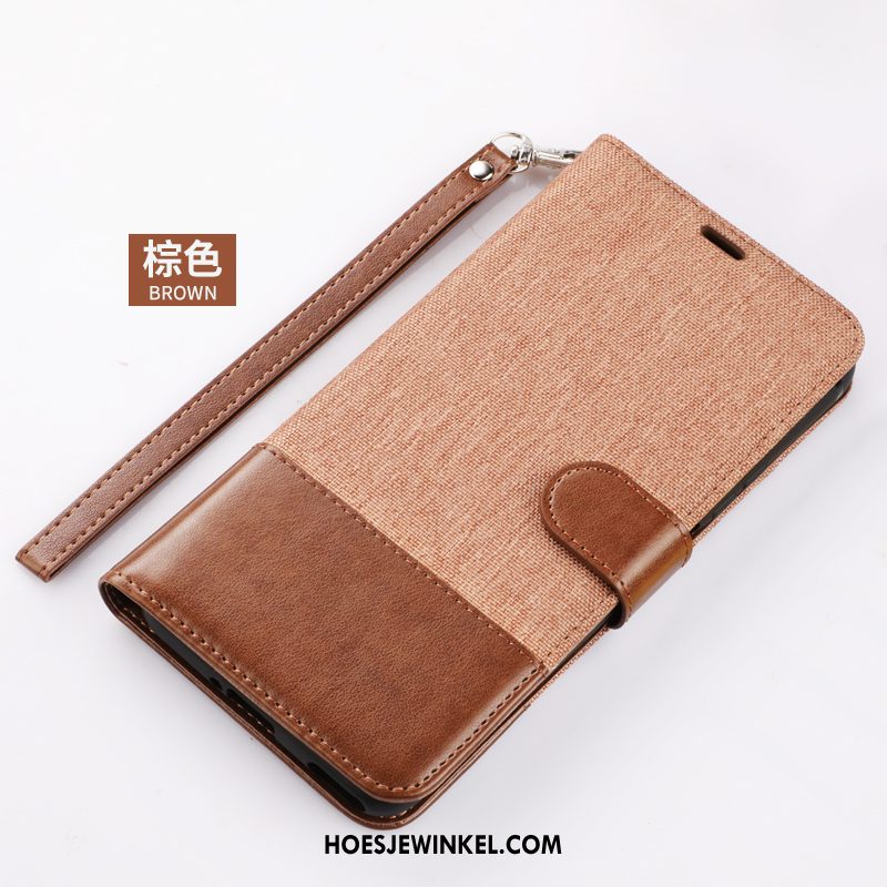 Xiaomi Mi Note 10 Lite Hoesje Mini Mobiele Telefoon Hoes, Xiaomi Mi Note 10 Lite Hoesje Anti-fall Jeugd Braun Beige