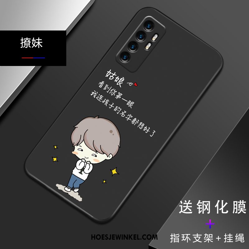 Xiaomi Mi Note 10 Lite Hoesje Persoonlijk All Inclusive Lichte En Dun, Xiaomi Mi Note 10 Lite Hoesje Trendy Merk Siliconen Beige