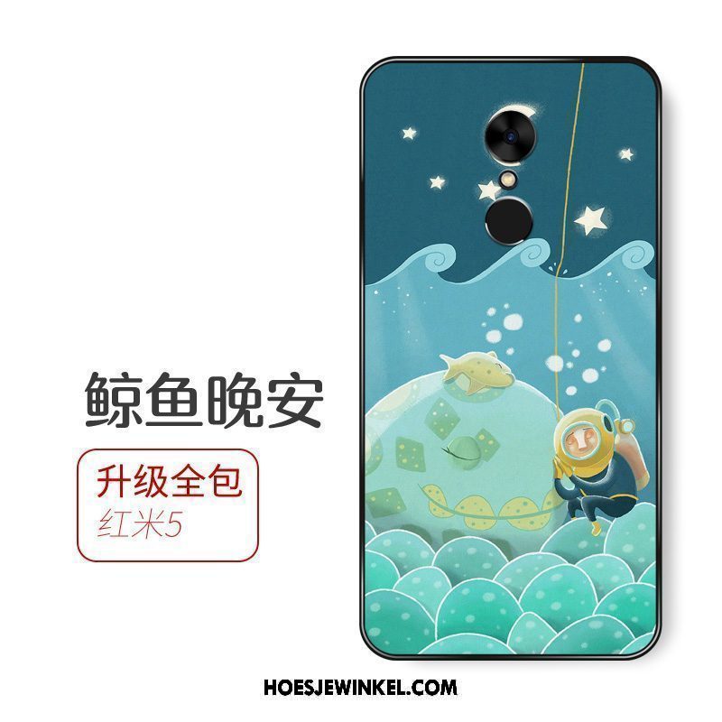 Xiaomi Redmi 5 Hoesje All Inclusive Anti-fall Mobiele Telefoon, Xiaomi Redmi 5 Hoesje Geel Mini Beige