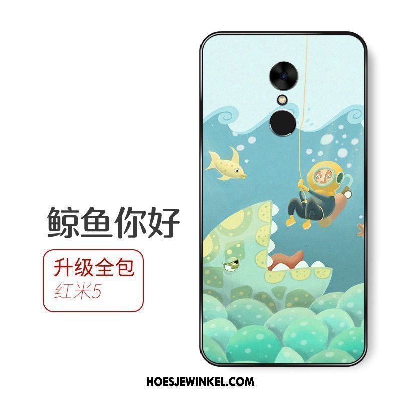 Xiaomi Redmi 5 Hoesje All Inclusive Anti-fall Mobiele Telefoon, Xiaomi Redmi 5 Hoesje Geel Mini Beige