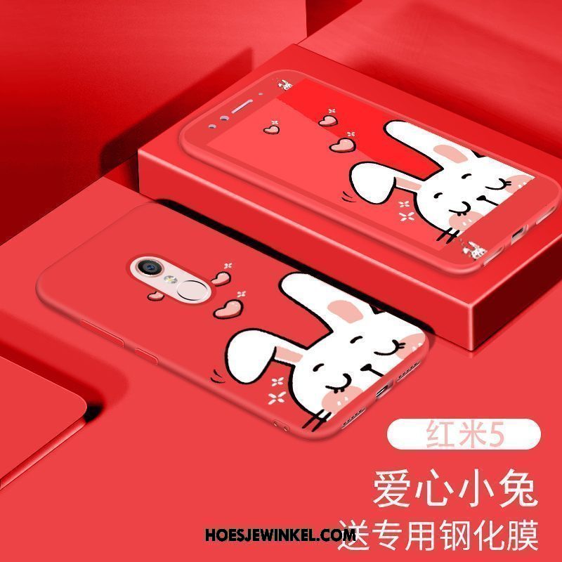 Xiaomi Redmi 5 Hoesje Bescherming Zacht Rood, Xiaomi Redmi 5 Hoesje Hoes Groen Beige