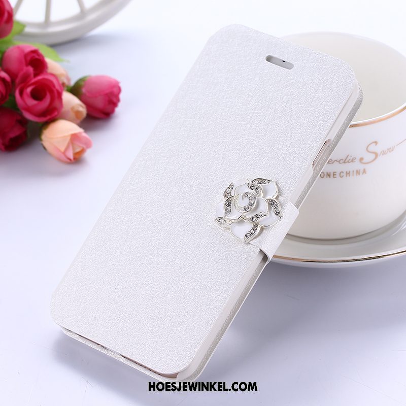 Xiaomi Redmi 5 Hoesje Met Strass Anti-fall Clamshell, Xiaomi Redmi 5 Hoesje Mini Rood Beige