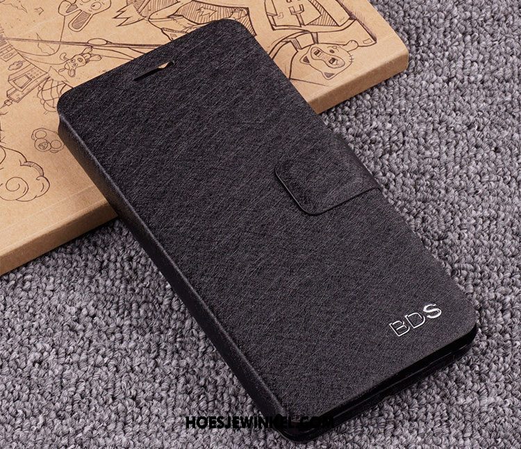 Xiaomi Redmi 5 Hoesje Mobiele Telefoon Blauw Tempereren, Xiaomi Redmi 5 Hoesje Hard Leren Etui Beige