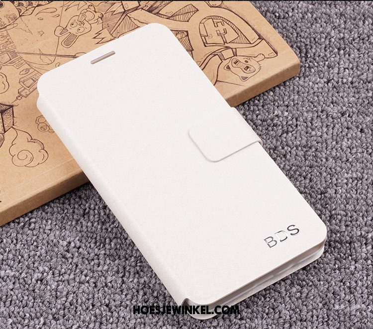 Xiaomi Redmi 5 Hoesje Mobiele Telefoon Blauw Tempereren, Xiaomi Redmi 5 Hoesje Hard Leren Etui Beige