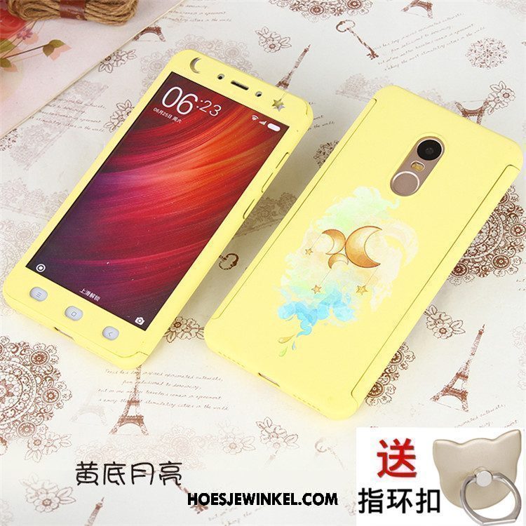 Xiaomi Redmi 5 Hoesje Mobiele Telefoon Leren Etui Bescherming, Xiaomi Redmi 5 Hoesje Hoes Purper Beige