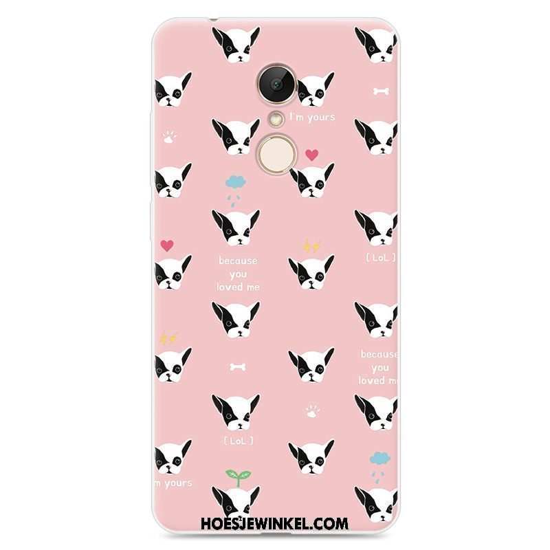 Xiaomi Redmi 5 Hoesje Mobiele Telefoon Zacht Hoes, Xiaomi Redmi 5 Hoesje Donkerblauw Mini Beige