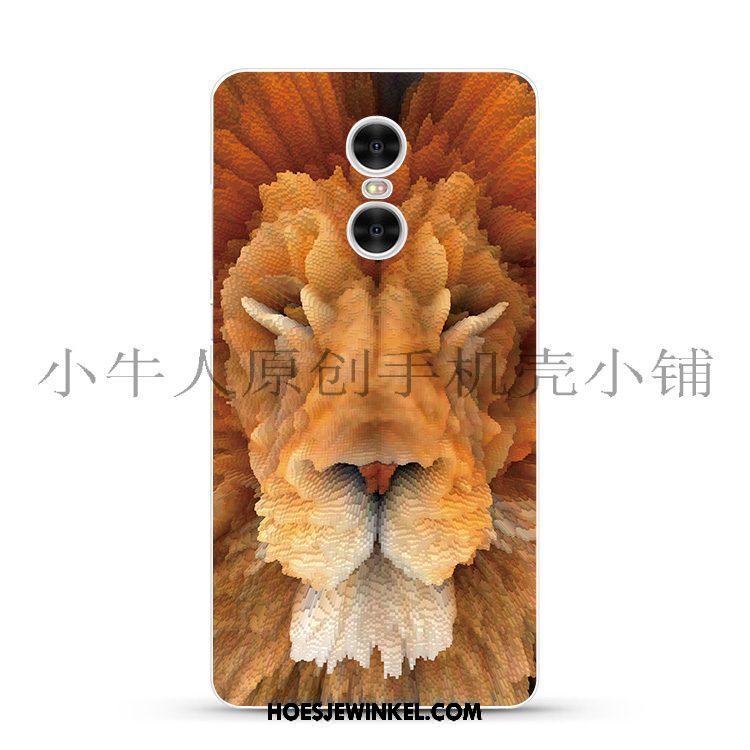 Xiaomi Redmi 5 Plus Hoesje Mobiele Telefoon Siliconen Kunst, Xiaomi Redmi 5 Plus Hoesje Rood Dierlijk Beige