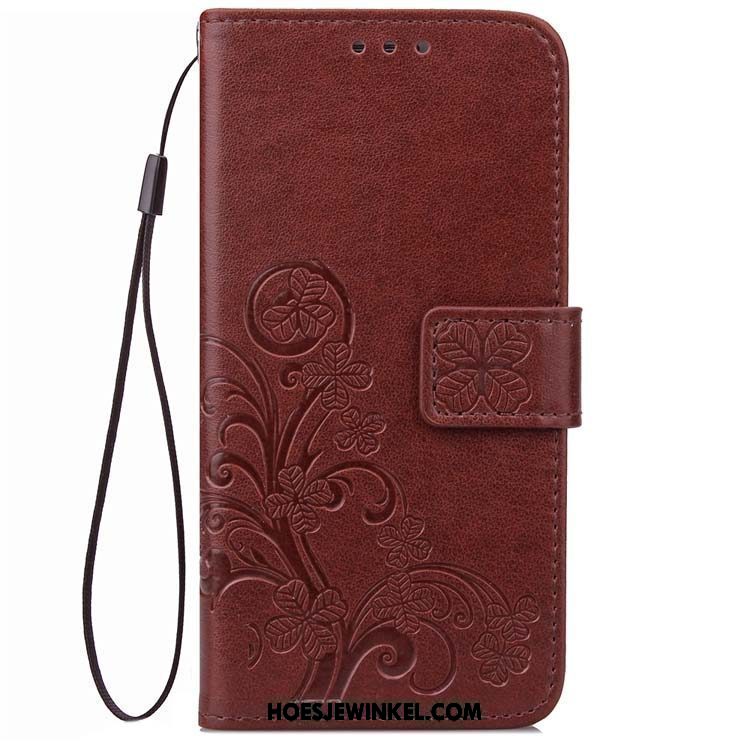 Xiaomi Redmi 5 Plus Hoesje Pu All Inclusive Leren Etui, Xiaomi Redmi 5 Plus Hoesje Bescherming Hoes Beige