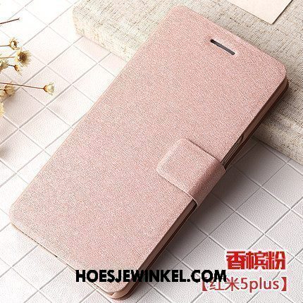 Xiaomi Redmi 5 Plus Hoesje Rood Hoes Mini, Xiaomi Redmi 5 Plus Hoesje Bescherming Mobiele Telefoon Beige