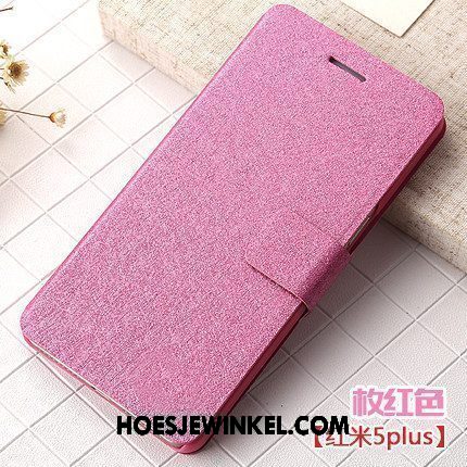 Xiaomi Redmi 5 Plus Hoesje Rood Hoes Mini, Xiaomi Redmi 5 Plus Hoesje Bescherming Mobiele Telefoon Beige