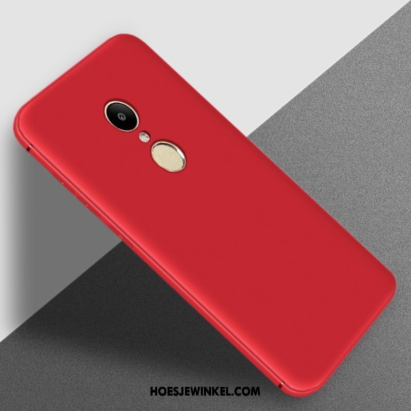 Xiaomi Redmi 5 Plus Hoesje Schrobben Dun Siliconen, Xiaomi Redmi 5 Plus Hoesje Mobiele Telefoon Zacht Beige