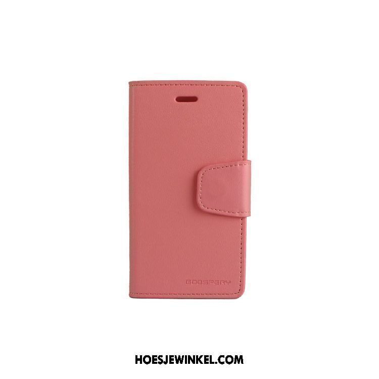 Xiaomi Redmi 6 Hoesje Leren Etui All Inclusive Geel, Xiaomi Redmi 6 Hoesje Rood Zacht Beige