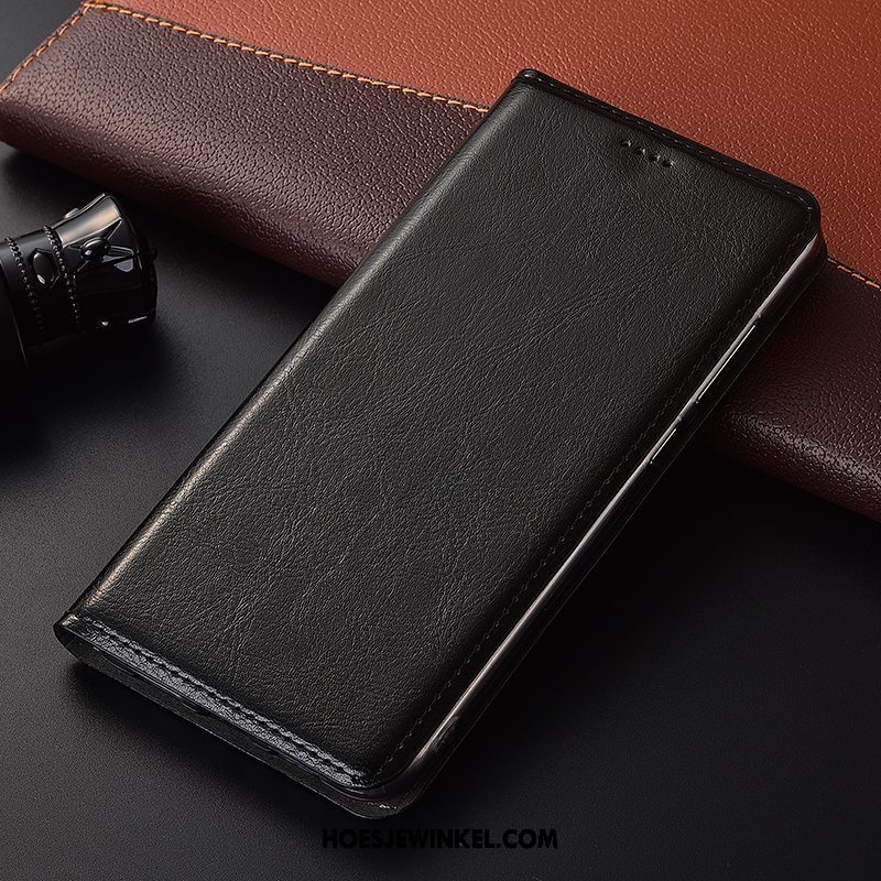 Xiaomi Redmi 6 Hoesje Mode Folio Leren Etui, Xiaomi Redmi 6 Hoesje Anti-fall All Inclusive Beige