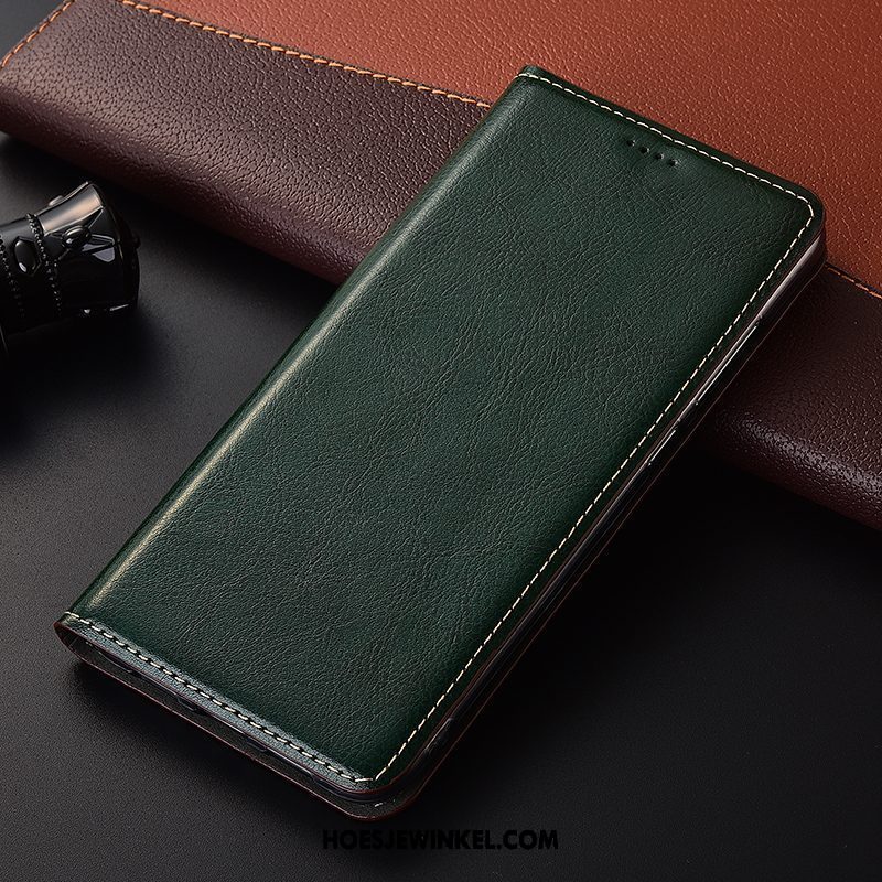 Xiaomi Redmi 6 Hoesje Mode Folio Leren Etui, Xiaomi Redmi 6 Hoesje Anti-fall All Inclusive Beige