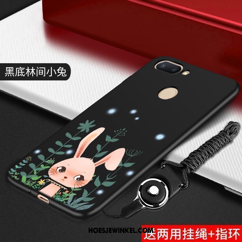 Xiaomi Redmi 6 Hoesje Mooie Anti-fall Mini, Xiaomi Redmi 6 Hoesje Rood Bescherming Beige